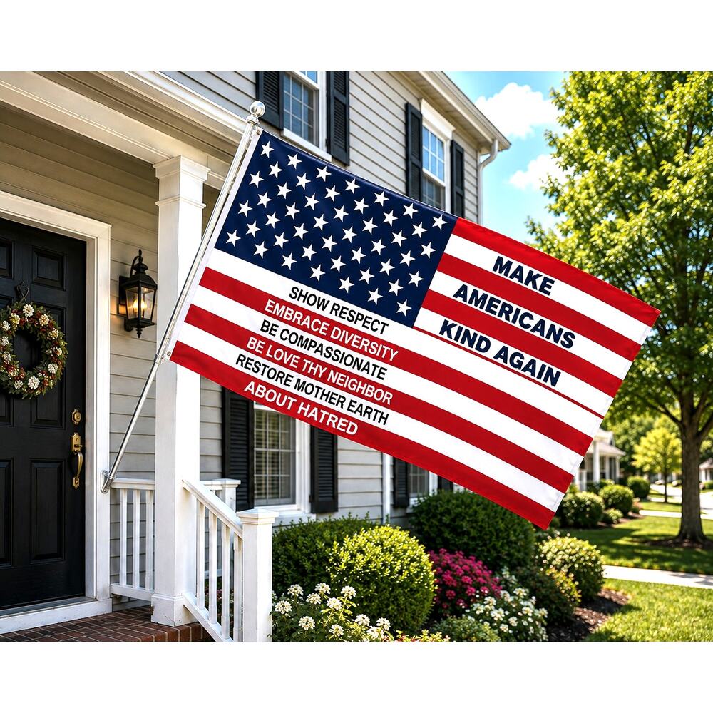 Garden Porch Yard Car Boat Truck RV Political Flag Vote size  3' x 5'